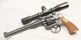 S&W Model 48-2, w/4X Scope, .22 Mag, c.1978 Barrel Exc. Condition. SN: 28K1006   - 2 of 16