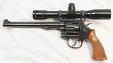S&W Model 48-2, w/4X Scope, .22 Mag, c.1978 Barrel Exc. Condition. SN: 28K1006   - 1 of 16