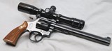 S&W Model 48-2, w/4X Scope, .22 Mag, c.1978 Barrel Exc. Condition. SN: 28K1006   - 8 of 16