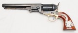 COLT, (UBERTI) M-1851, Revolver, Cased, w/ .38 C.F. Cylinder, Un-Fired Condition - 3 of 16