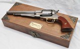 REMINGTON, (UBERTI) M-1858, Revolver, Cased, w/ .45 C.F. Cylinder, Un-Fired Condition - 2 of 20