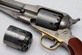REMINGTON, (UBERTI) M-1858, Revolver, Cased, w/ .45 C.F. Cylinder, Un-Fired Condition - 10 of 20