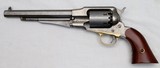 REMINGTON, (UBERTI) M-1858, Revolver, Cased, w/ .45 C.F. Cylinder, Un-Fired Condition - 3 of 20