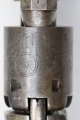  COLT, M-1849, Cased, NAMED, ANTIQUE, c. 1858, Exc. Condition - 13 of 20