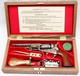  COLT, M-1849, Cased, NAMED, ANTIQUE, c. 1858, Exc. Condition - 1 of 20