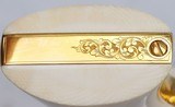 Colt, SAA, By Master Engraver R. Nott, Cased, Engraved, Gold Inlay, Gold Plated, Blue / Case & Ivory Grips - 20 of 20