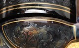 Colt, SAA, By Master Engraver R. Nott, Cased, Engraved, Gold Inlay, Gold Plated, Blue / Case & Ivory Grips - 19 of 20