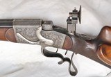 Schuetzen, System Aydt, 8.15x46R, Original Sights, Engraved, Identified, Excellent - Image 13 of 20