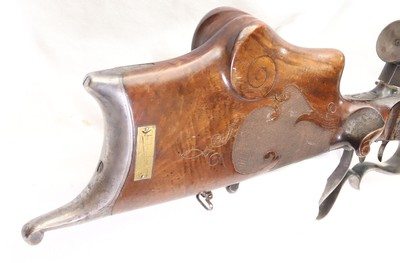 Schuetzen, System Aydt, 8.15x46R, Original Sights, Engraved, Identified, Excellent - Image 4 of 20