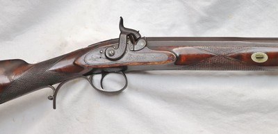 English High Grade Percussion Shotgun, Fox Hunter, Light & Excellent - Image 3 of 20