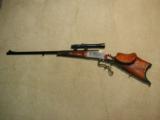 German Schuetzen Rifle with Scope - 2 of 15