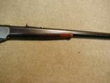 1885 THICKSIDE HIGHWALL OCTAGON SPORTING RIFLE IN UNUSUAL .38-56 WCF
- 12 of 19