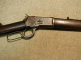 EARLY 1892 .44-40 ROUND BARREL RIFLE, MADE 1893 - 3 of 20