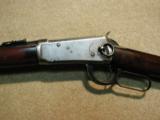 1894 .38-55 SADDLE RING CARBINE WITH SGB AND 2/3 MAGAZINE, NICKEL STEEL - 4 of 20