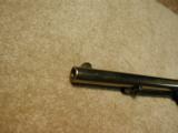 HIGH CONDITION SINGLE ACTION ARMY .44-40 ETCHED PANEL 7 1/2