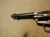  FINE CONDITION SINGLE ACTION ARMY .38-40, 5 1/2