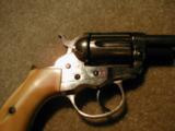 BEAUTIFUL 1877 .38DA LIGHTNING REVOLVER, NICKEL AND MELLOW
IVORY GRIPS - 14 of 14