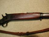 EXCELLENT CONDITION ROLLINGBLOCK 7MM MODEL 1901 MUSKET - 8 of 22