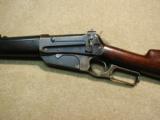 EARLY, EXCELLENT 1895 RIFLE IN .35WCF, CORRECT LONG- 4 of 20