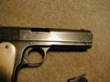 1903 POCKET HAMMER .38ACP AUTO, ROUNDHAMMER, IVORY GRIPS, MADE 1907 - 5 of 11