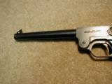 UNUSUAL STEVENS MODEL 10 SINGLE SHOT .22LR TARGET PISTOL - 6 of 16