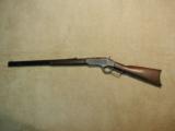 EARLY 1873 2ND. MODEL .44-40 ROUND BARREL RIFLE, #62XXX, MADE 1880 - 2 of 20