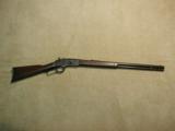 EARLY 1873 2ND. MODEL .44-40 ROUND BARREL RIFLE, #62XXX, MADE 1880 - 1 of 20