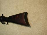 1873 .32-20 ROUND BARREL RIFLE WITH FANCIER THAN STANDARD WALNUT - 10 of 20