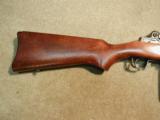 EARLY, FIRST STYLE MINI-14, WOOD HANDGUARD, NO WARNING, MADE 1977 - 4 of 15