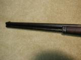 SCARCE PISTOL GRIP AND CHECKERED DELUXE 1889 .38-40 OCTAGON RIFLE - 12 of 20