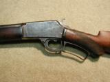 SCARCE PISTOL GRIP AND CHECKERED DELUXE 1889 .38-40 OCTAGON RIFLE - 4 of 20