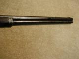 SCARCE PISTOL GRIP AND CHECKERED DELUXE 1889 .38-40 OCTAGON RIFLE - 9 of 20