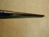 SCARCE PISTOL GRIP AND CHECKERED DELUXE 1889 .38-40 OCTAGON RIFLE - 19 of 20