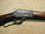 SCARCE PISTOL GRIP AND CHECKERED DELUXE 1889 .38-40 OCTAGON RIFLE - 3 of 20