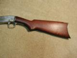 MODEL 12 GALLERY SPECIALHALF-NICKEL FINISHED .22 SHORT OCTAGON RIFLE - 11 of 20