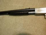 MODEL 12 GALLERY SPECIALHALF-NICKEL FINISHED .22 SHORT OCTAGON RIFLE - 12 of 20
