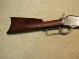 1876 IN DESIRABLE .45-60 CALIBER ROUND BARREL RIFLE, MADE 1882 - 7 of 20