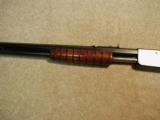 BEAUTIFUL CONDITION EARLY MARLIN MODEL 27S, .25-20 PUMP RIFLE - 12 of 20