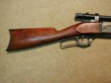 1899C HALF OCT. .30-30 CALIBER, MADE 1910, CORRECTLY PERIOD SCOPED - 7 of 20