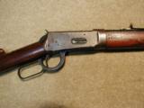 EARLY MOD. 55 TAKEDOWN RIFLE, .30WCF,FANCIER THAN STD. WALNUT, MADE 1927 - 4 of 21