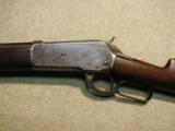 EXTREMELY LOW SERIAL NUMBER, FIRST YEAR,1886 .45-70 OCTAGON RIFLE, #322 - 4 of 21