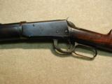 UNUSUAL 1894 .38-55 CALIBER HALF OCTAGON/FULL MAGAZINE RIFLE, MADE 1899 - 4 of 20
