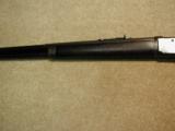 UNUSUAL 1894 .38-55 CALIBER HALF OCTAGON/FULL MAGAZINE RIFLE, MADE 1899 - 12 of 20