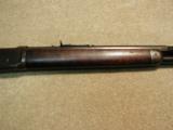 UNUSUAL 1894 .38-55 CALIBER HALF OCTAGON/FULL MAGAZINE RIFLE, MADE 1899 - 8 of 20