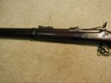 RARE UNALTERED FIRST MODEL 1873 TRAPDOOR RIFLE, #56XXX, MADE 1875 - 12 of 20