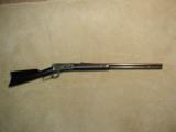 VERY EARLY 1886 .45-70 ROUND BARREL RIFLE, #18XXX, MADE 1888 - 1 of 20