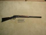FINE CONDITION 1873 .38-40 ROUND BARREL RIFLE, MADE 1890 - 1 of 19