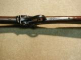 SHARPS MODEL 1853 SLANT BREECH OCTAGON PERCUSSION SPORTING RIFLE - 5 of 21