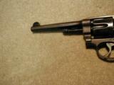 .44 HAND EJECTOR 2ND. MODEL REVOLVER WITH 6 1/2" BARREL, MADE 1925 - 7 of 13