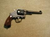 .44 HAND EJECTOR 2ND. MODEL REVOLVER WITH 6 1/2" BARREL, MADE 1925 - 2 of 13